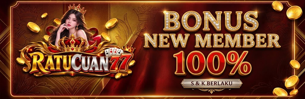 BONUS 100% SETIAP HARI ALL MEMBER